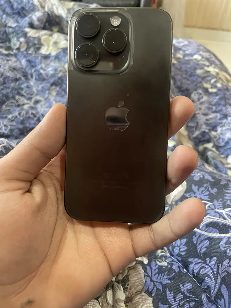 Iphone 15 pro Black PTA approved 256 GB 88 BH